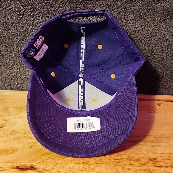 Top of the World LSU Purple Baseball Velcro Hat - New - Picture 6 of 8